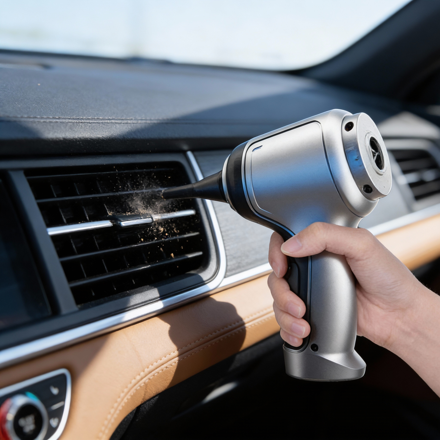 Cordless Car Vacuum Cleaner | Powerful Suction | Rechargeable Battery & Multiple Attachments
