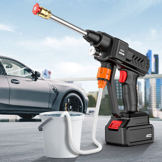 Cordless Pressure Washer | 30 Bar High Pressure | Adjustable Nozzle & Stainless Steel Filter
