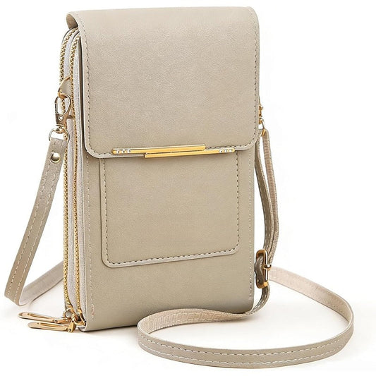Crossbody Phone Bag | RFID Blocking & Waterproof Pocket | Fits 6.7" Phones