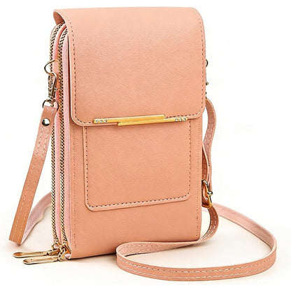 Crossbody Phone Bag | RFID Blocking & Waterproof Pocket | Fits 6.7" Phones