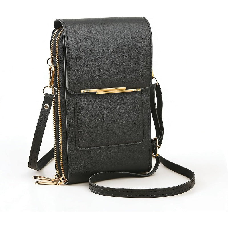 Crossbody Phone Bag | RFID Blocking & Waterproof Pocket | Fits 6.7" Phones