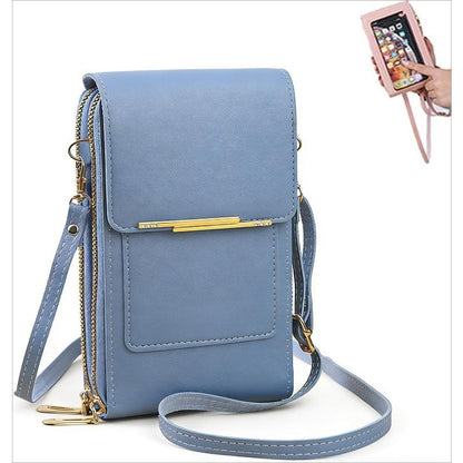 Crossbody Phone Bag | RFID Blocking & Waterproof Pocket | Fits 6.7" Phones