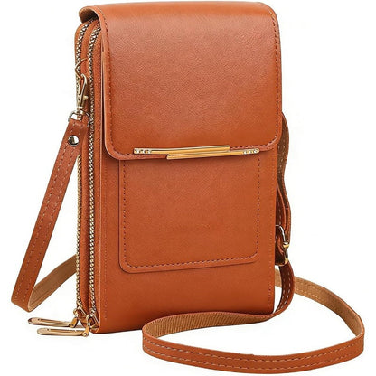 Crossbody Phone Bag | RFID Blocking & Waterproof Pocket | Fits 6.7" Phones
