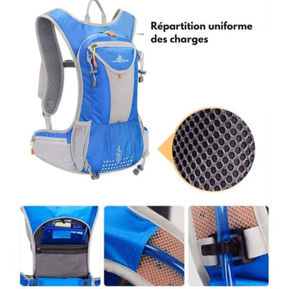 Cycling Backpack | Integrated Hydration | 2L Bladder Compatible | Ultralight Breathable Design