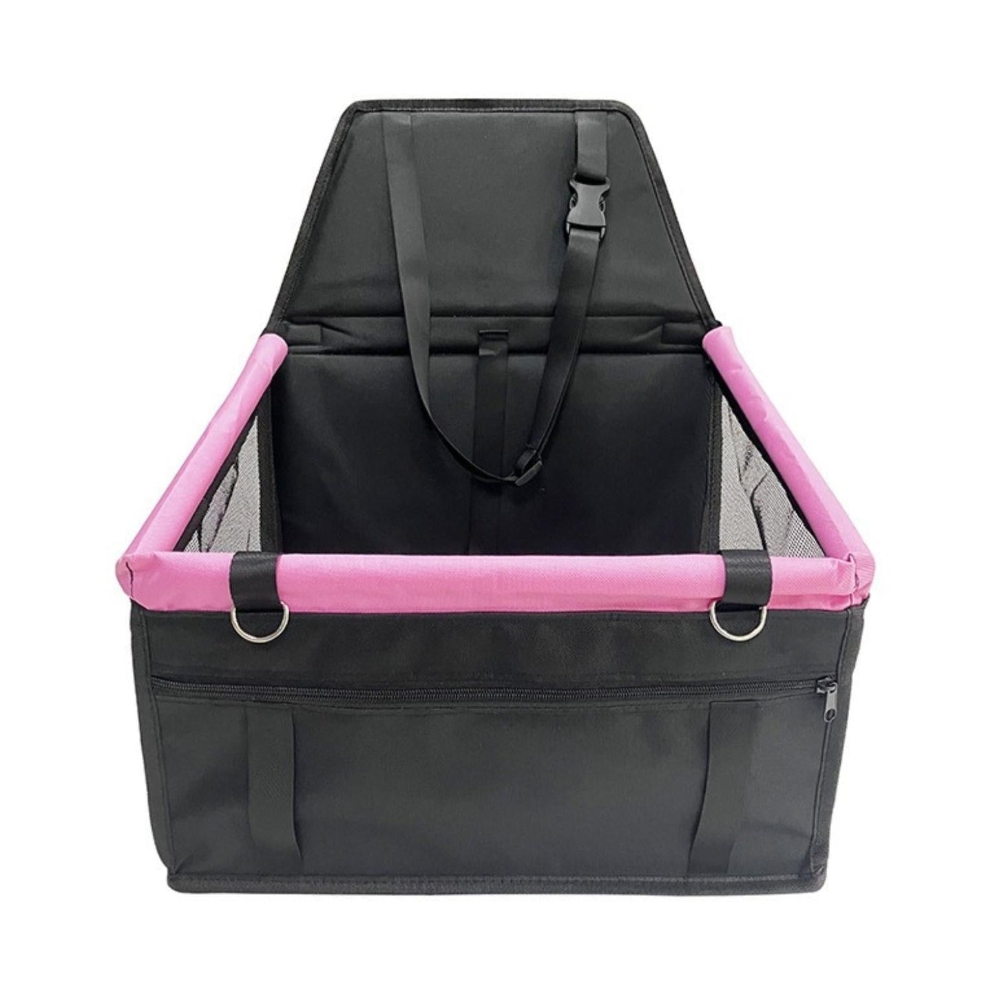Dog Car Seat | Elevated Booster Seat for Small to Medium Dogs | Waterproof Fabric & Anti-Slip Base