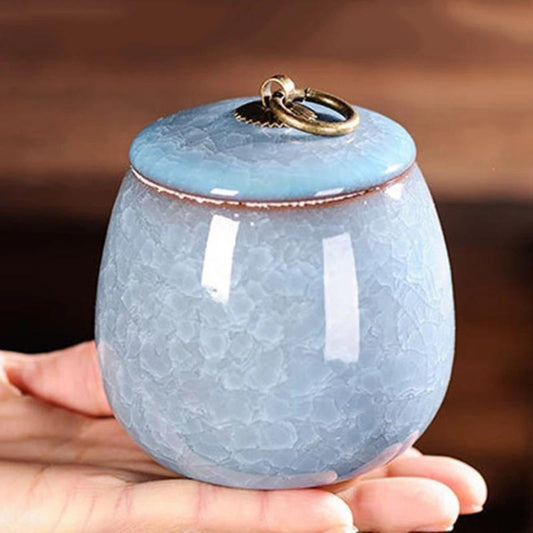 Dog & Cat Urn | Handcrafted Ceramic Cat-Shaped | Waterproof & Durable | Keepsake Memorial
