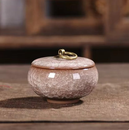 Dog & Cat Urn | Handcrafted Ceramic Cat-Shaped | Waterproof & Durable | Keepsake Memorial