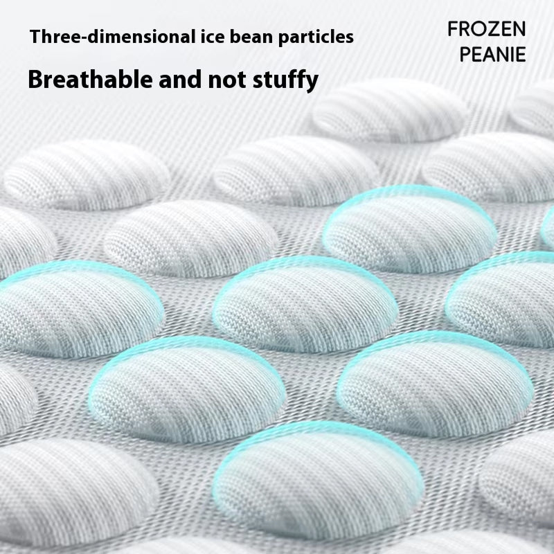 Dog Cooling Mat | Cooling Fiber & 3D Airflow | Waterproof Base & Removable Cover