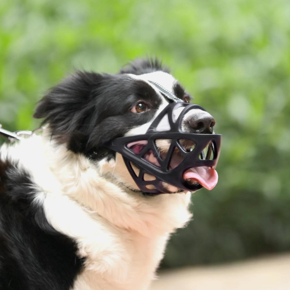 Dog Muzzle | Anti-Bite & Anti-Bark Design | Breathable Soft Fabric | Comfortable Fit