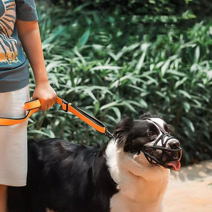 Dog Muzzle | Anti-Bite & Anti-Bark Design | Breathable Soft Fabric | Comfortable Fit