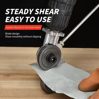 Drill Metal Cutting Attachment | Heavy-Duty Precision Cutting | Alloy Steel | Positioning Slots