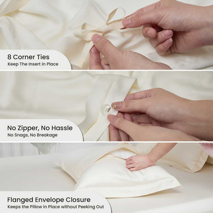 Duvet Cover Set | Cooling & Moisture-Wicking | Lightweight Lyocell | Comfortable Sleep