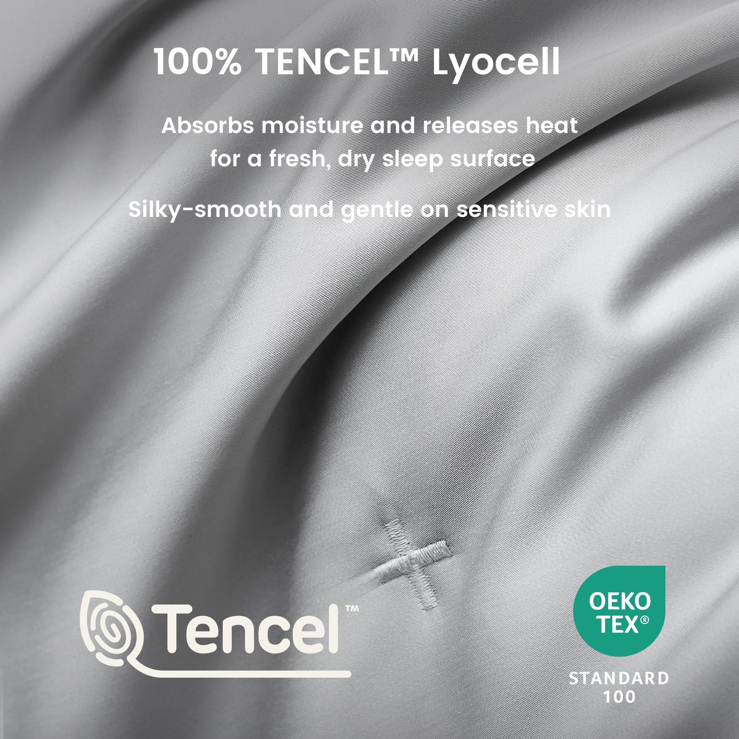 Duvet Cover Set | Cooling & Moisture-Wicking | Lightweight Lyocell | Comfortable Sleep