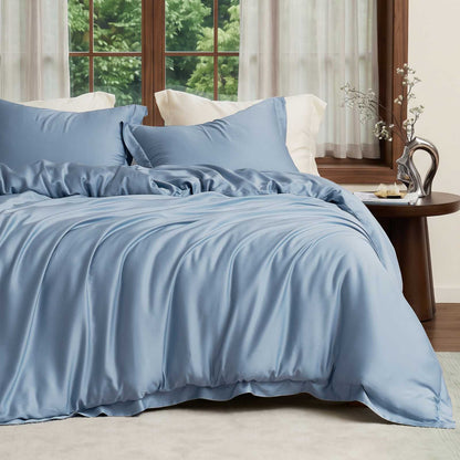 Duvet Cover Set | Cooling & Moisture-Wicking | Lightweight Lyocell | Comfortable Sleep