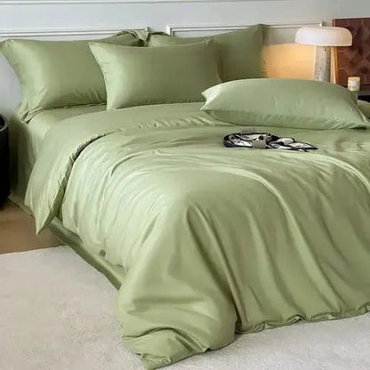 Duvet Cover Set | Silky Cooling Bamboo Viscose | Zipper Closure | Lightweight Summer Comfort