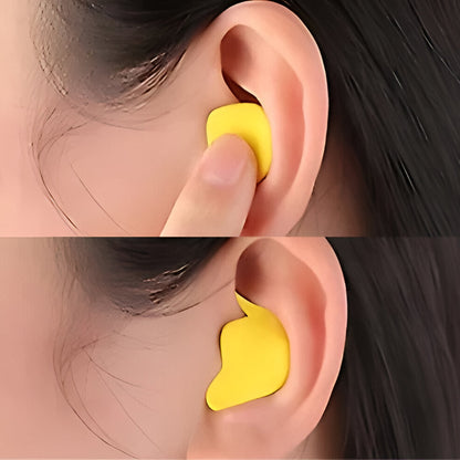 Ear Plugs for Snoring | Noise-Reducing Soft Silicone | Reusable & Hypoallergenic | Peaceful Sleep