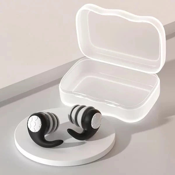 Earplugs for Sleeping | Noise-Cancelling | Reusable Silicone | Comfortable Fit