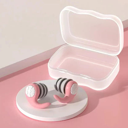 Earplugs for Sleeping | Noise-Cancelling | Reusable Silicone | Comfortable Fit