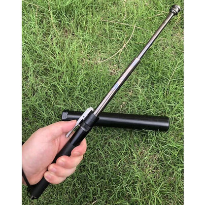 Extendable Self-Defense Stick | Automatic Quick-Extend | 15.5 in Reach | Metal Construction