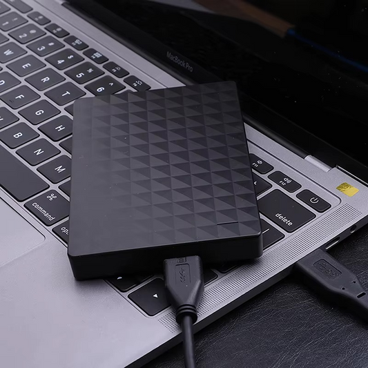 External Hard Drive | 8TB Portable High-Speed USB | PC Plug-and-Play
