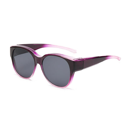 Fit-Over Sunglasses for Glasses | Polarized Cat-Eye | Scratch-Resistant Lenses