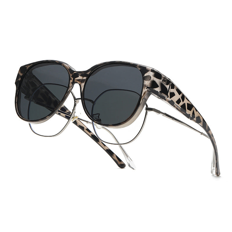 Fit-Over Sunglasses for Glasses | Polarized Cat-Eye | Scratch-Resistant Lenses
