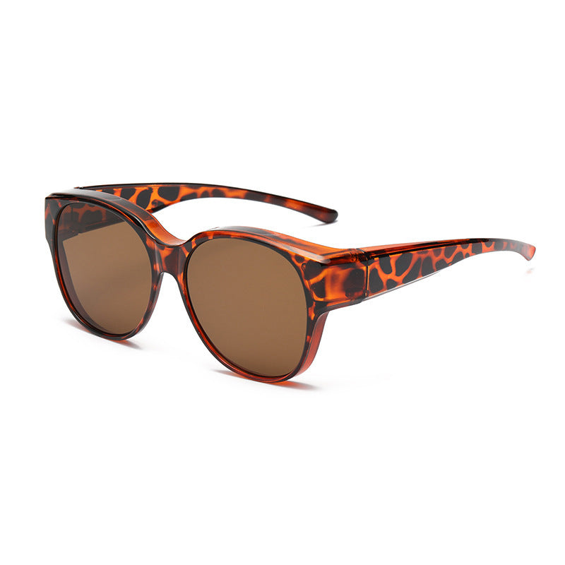 Fit-Over Sunglasses for Glasses | Polarized Cat-Eye | Scratch-Resistant Lenses