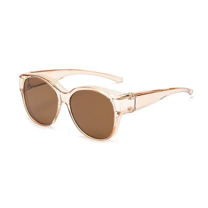 Fit-Over Sunglasses for Glasses | Polarized Cat-Eye | Scratch-Resistant Lenses