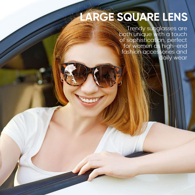 Fit-Over Sunglasses for Glasses | Polarized Cat-Eye | Scratch-Resistant Lenses