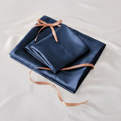 Fitted Sheet Set | Luxurious Satin Finish | 35 cm Deep Pocket | Queen & King