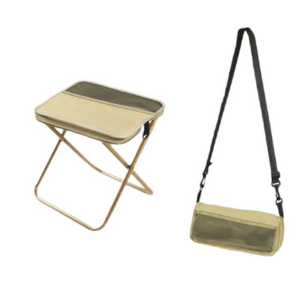 Foldable Backpack Stool | Portable Seat | Durable Oxford Fabric | Supports 330 lb