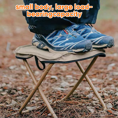 Foldable Backpack Stool | Portable Seat | Durable Oxford Fabric | Supports 330 lb