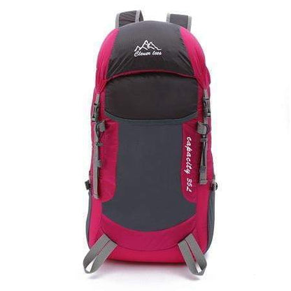 Foldable Travel Backpack | Waterproof & Lightweight | Nylon Fabric | Includes Rain Cover