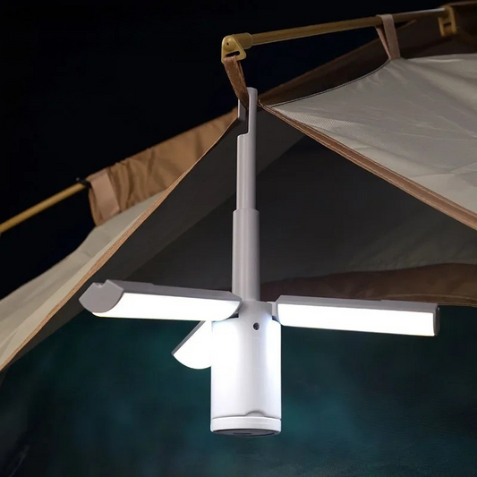 Folding Camping Lantern | Rechargeable LED with 3 Light Modes | Fast Type-C Charging