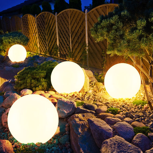 Garden Light | Color-Changing Spherical LED | Weatherproof & Rechargeable | 10-Hour Runtime