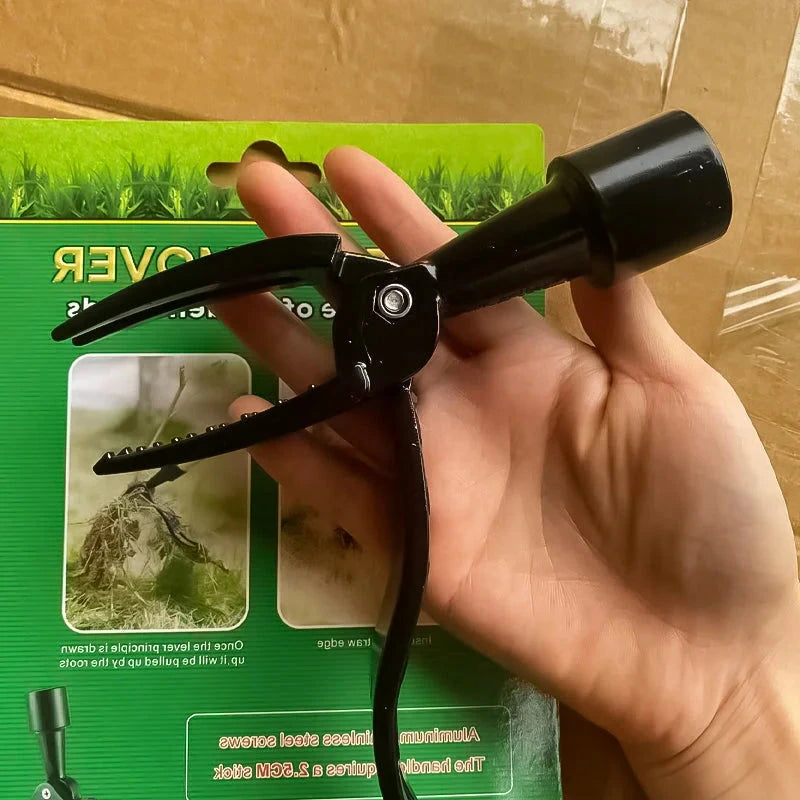 Garden Weed Puller | Adjustable Long Handle & Detachable | Stainless Steel | Ergonomic Design
