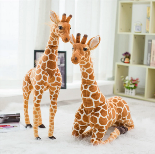 Giant Plush Giraffe Toy for Kids | Oversized Realistic Design | Ultra-Soft Plush Cuddly Companion