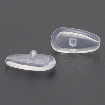 Glasses Nose Pads | Soft Non-Slip Silicone Cushions | Snap-In Universal Fit, 25 Pairs