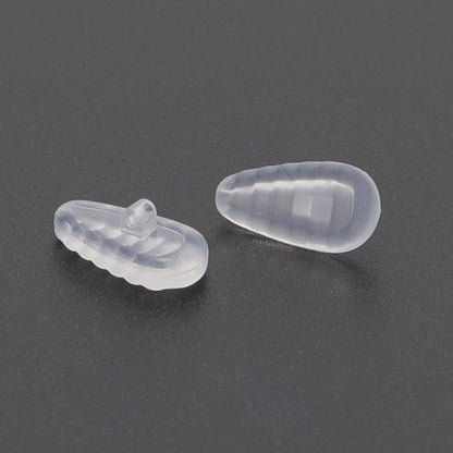 Glasses Nose Pads | Soft Non-Slip Silicone Cushions | Snap-In Universal Fit, 25 Pairs