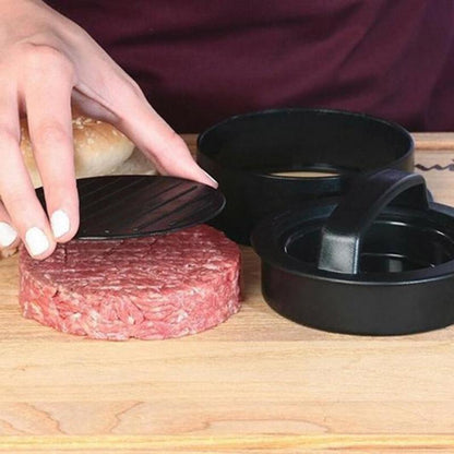 Hamburger Press | Removable Mold Base & Slider Mold | Non-Stick Finish | Compact 5 in