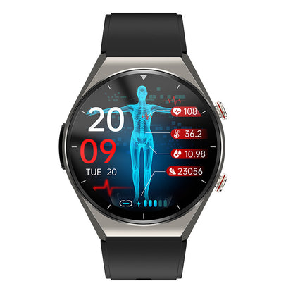 Health Smartwatch | Non-Invasive Blood Glucose & ECG Monitoring | Blood Pressure & Heart Rate