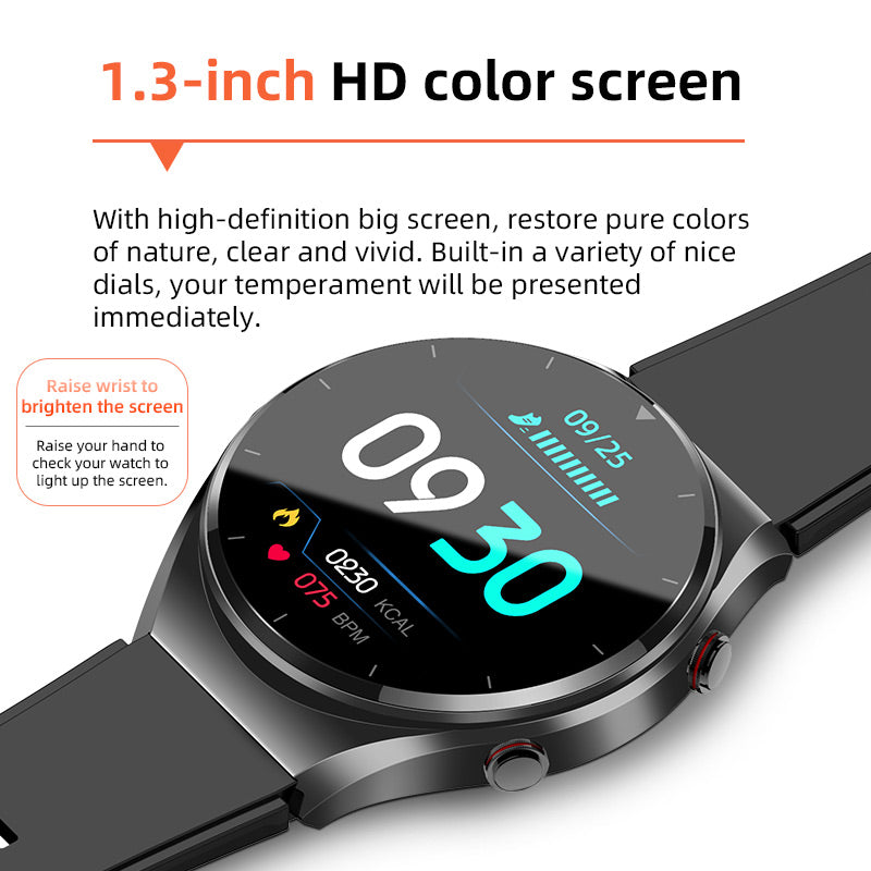 Health Smartwatch | Non-Invasive Blood Glucose & ECG Monitoring | Blood Pressure & Heart Rate