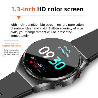 Health Smartwatch | Non-Invasive Blood Glucose & ECG Monitoring | Blood Pressure & Heart Rate