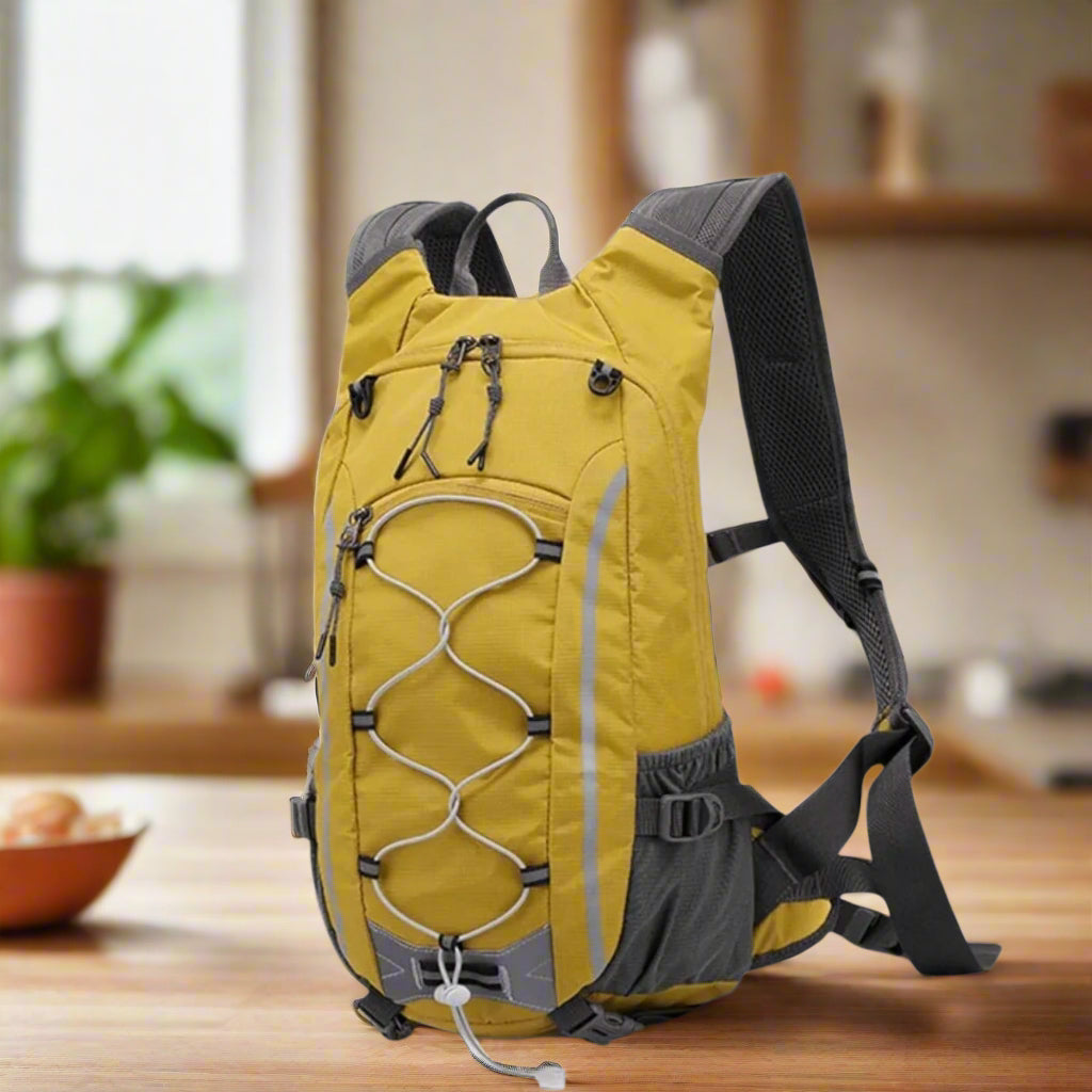 Hiking & Cycling Backpack | 20L Lightweight Water-Resistant | Ergonomic Back & Reflective Trim