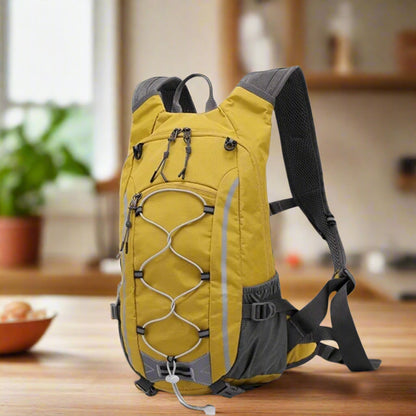 Hiking & Cycling Backpack | 20L Lightweight Water-Resistant | Ergonomic Back & Reflective Trim