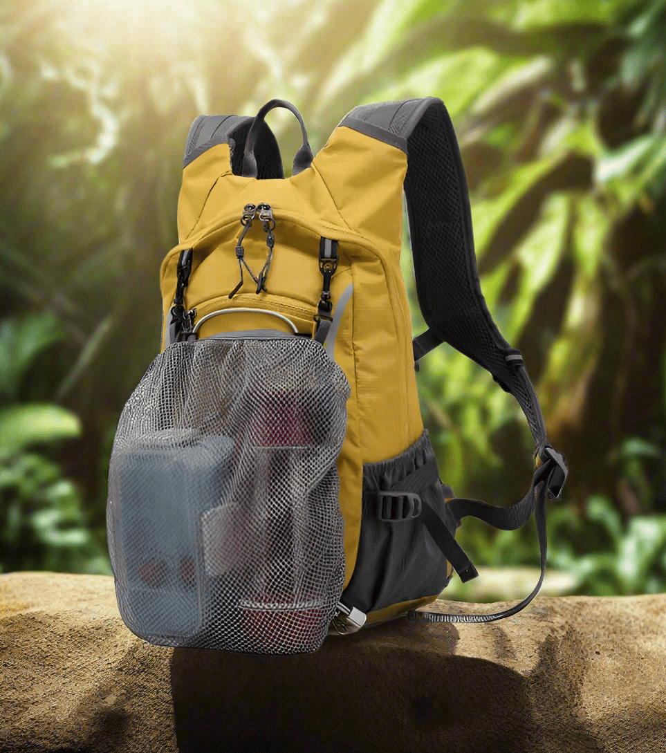 Hiking & Cycling Backpack | 20L Lightweight Water-Resistant | Ergonomic Back & Reflective Trim