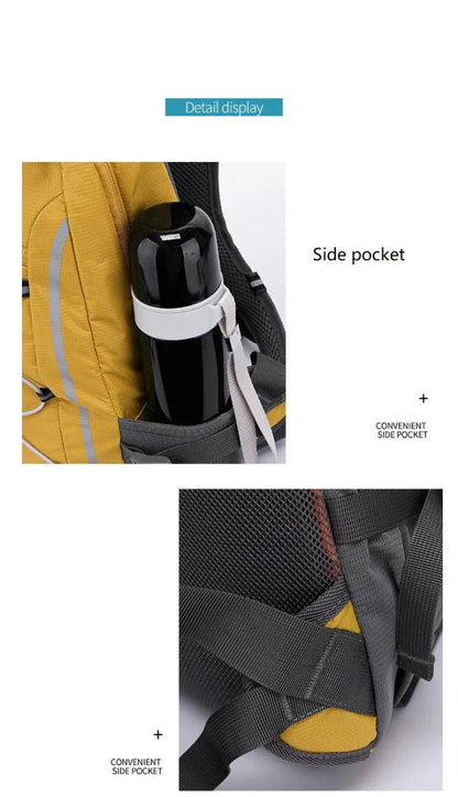 Hiking & Cycling Backpack | 20L Lightweight Water-Resistant | Ergonomic Back & Reflective Trim