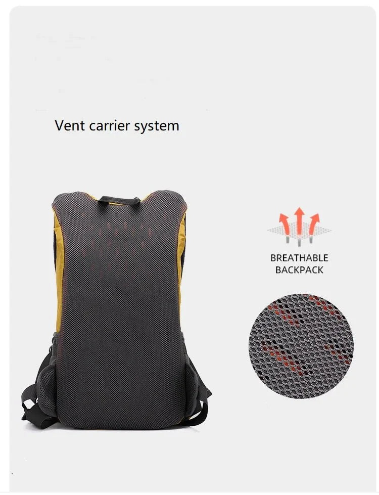 Hiking & Cycling Backpack | 20L Lightweight Water-Resistant | Ergonomic Back & Reflective Trim