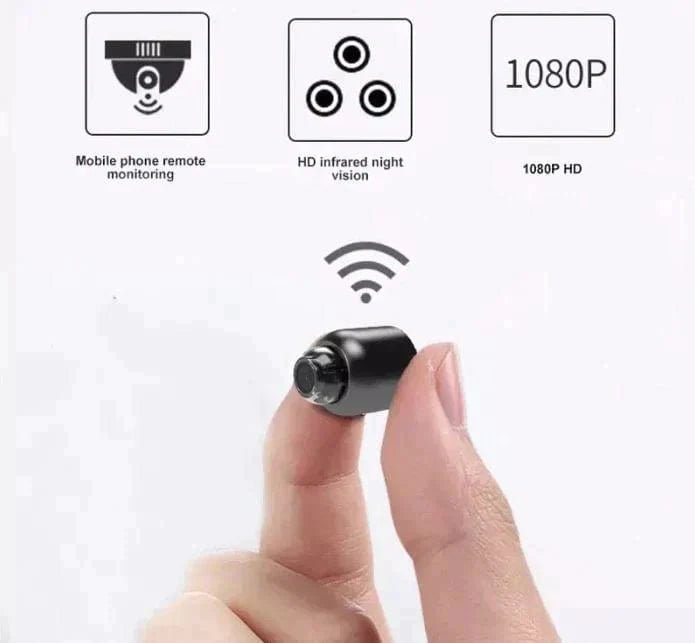 Home Security Camera | Small Wireless Night Vision | HD Video & Motion Detection