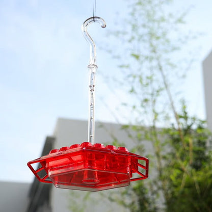 Hummingbird Feeder | 30-Port with Built-In Ant Moat | Transparent Reservoir | Garden & Patio
